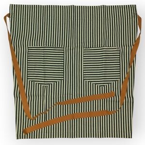 NWOT. Hedley & Bennett Palm Striped Bistro Apron